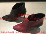 专柜正品代购lesaunda/莱尔斯丹16新款冬靴 女鞋 高跟短靴7T74205