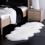 澳洲纯羊毛地毯卧室客厅整张羊皮羊毛沙发垫坐垫飘窗垫羊毛毯定做