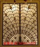 不锈钢屏风定制 中式艺术花格 玫瑰金家居酒店不锈钢装饰屏风