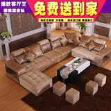 布艺沙发简约现代大小户型沙发客厅组合家具可拆洗时尚布沙发u型