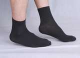 最新款 欧林雅专柜正品 竹纤维男士袜子 男袜 WN184 中筒 薄款