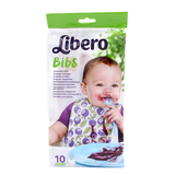 Libero丽贝乐一次性婴儿围兜10片 围嘴/口水巾/口水兜 礼品