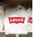 美国代购 levi‘s 李维斯 LOGO 女士短袖T恤 3色入 情侣款 拼邮