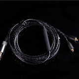 舒尔海洋之心IE8 IE80升级线diy维修古河单晶铜镀银线 耳机替换线