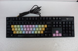 小丑鱼 G400机械键盘 高端游戏键盘网咖定制樱桃黑轴 游戏专用