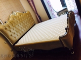 欧式床新古典双人床时尚实木床婚床现代简约布艺公主床法式床特价