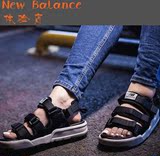 韩国正品代购NEW BALANCE男鞋女鞋沙滩鞋凉鞋情侣款拖鞋SD3205BK2