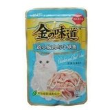 日本CIAO伊纳宝妙好金味道妙鲜包 猫用湿粮60g 鸡小胸肉与小银鱼