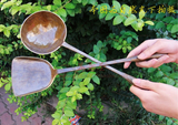 民间手工艺品铜锅铲子炒勺铜勺子饭勺加厚适合于缺铜人群防白癜风