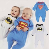 【现货】英国代购 正品mothercare14新款 蝙蝠侠超人连体衣