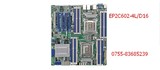 永擎 EP2C602-4L/D16 CPU插槽 LGA2011 双CPU 服务器主板