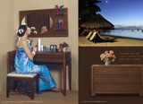 正品香港皇朝家私 巴厘岛系列板木家具 水曲柳实木BT003梳妆台/桌