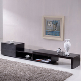 电视柜地柜电视机柜现代简约中式客厅家具可伸缩黑白色茶几组合柜