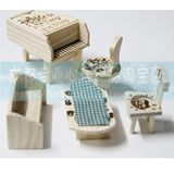专业心理沙盘游戏沙具|箱庭玩具摆件 木质手工乐器模型 钢琴系列