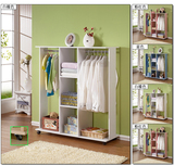 简易木质衣柜可移动衣橱衣架组装简单宜家衣柜简易 宜家 简约现代