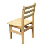 椅子松木餐椅儿童椅子实木松木书桌配套椅子
