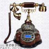 ANSEL仿古欧式电话机复古家用田园创意有线电话机座机老式固话