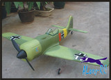 沧狼航模 电动遥控飞机 航空模型 二战王牌战斗机 FW190空机