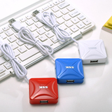 SSK飚王 烽火 四口USB集线器 电脑USB扩展 一拖四 usb分线器包邮
