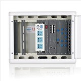 华夏 HBX-DIY/5 弱电箱 家用光纤入户箱 多媒信息体箱 9口路由器