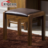 特价实木梳妆凳化妆凳皮凳换鞋凳现代简约欧韩中式家具