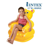INTEX可爱动物造型充气沙发 快乐动物 儿童沙发空气椅68556