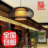 厂家直销中式竹木灯餐厅客厅竹编灯竹吊灯创意艺术工程竹灯具灯饰