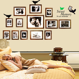 照片墙贴可移除客厅沙发墙背景装饰卧室浪漫温馨床头相框贴纸贴画