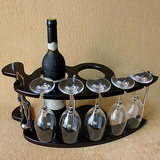 特价促销木制酒架红酒架创意欧式葡萄实木酒架酒杯架倒挂酒柜摆件