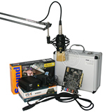 ISK BM-700 电容录音话筒 聊天室K歌 悬臂架+创新7.1 A4 0610声卡