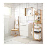 正品特价宜家家居具代购IKEA罗格朗 搁架单元, 竹浴室置物架收纳