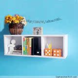 韩式白色储物柜cd架书架三格柜壁挂置物书柜玩具柜可定做组装特价
