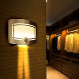 居家家 包邮 家装欧式人体感应壁灯 节能创意光控小夜灯床头灯