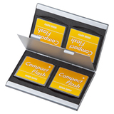 日本SANWA CF/SD/MicroSD储存卡专用收纳保护收藏盒正品