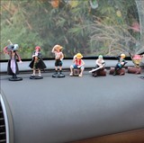 汽车摆件创意可爱公仔内装饰用品卡通新款海贼王全套车载娃娃