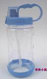 台湾康宝莱水杯1000ML水杯太空杯吸管杯创意水杯运动水壶带肩带