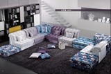 爱依瑞斯沙发正品布料 拉其奥彩色沙发现代布艺沙发 客厅组合沙发