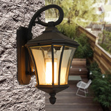 美式乡村壁灯中式简约现代户外灯防水壁灯客厅阳台灯创意怀旧壁灯