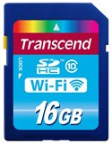 美国代购 Transcend创见 WiFi SD Card 16GB无线闪存卡 class10