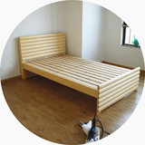 品牌儿童床实木带抽屉床1.2米床环保无气味高箱单人床女孩床包邮