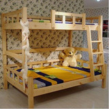 特价实木松木床双层床儿童床上下铺1.2米子母床1.5米双人床1.8