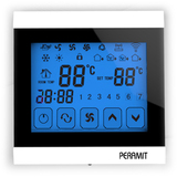 2014新款高档全触摸屏房间温控器 豪华风机盘管液晶温控器DJ5001