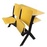 厂家直销供应多媒体课桌椅 阶梯教室排椅 学生课桌椅 培训椅