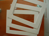 相框白色卡纸A3/A47/8/10/12/14/16/18/20/24实木画框相架照片墙