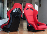 MJB加大款改装座椅 RECARO加宽版玻璃钢黑绒布 赛车座椅 肥仔座椅
