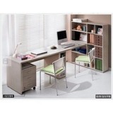 特价现代简约 双人电脑桌  双人书桌办公桌 可定做 转角 书柜书架