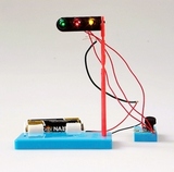 小学生儿童幼儿园益智科学实验玩具小制作小发明DIY材料(红绿灯)