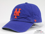 MLB纽约大都会队棒球帽男女运动帽纯棉时尚休闲鸭舌帽户外遮阳帽