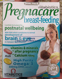 英国直邮Pregnacare breast-feeding哺乳期复合维生素DHA钙叶酸