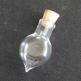 DIY饰品配件批发 透明小玻璃瓶子 天然软木塞精油瓶 香水瓶 心形